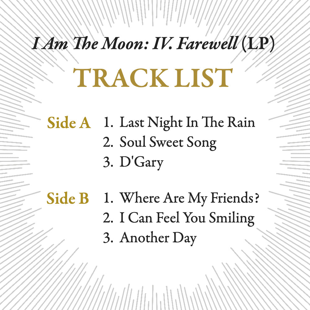 I Am The Moon: IV. Farewell - LP Back