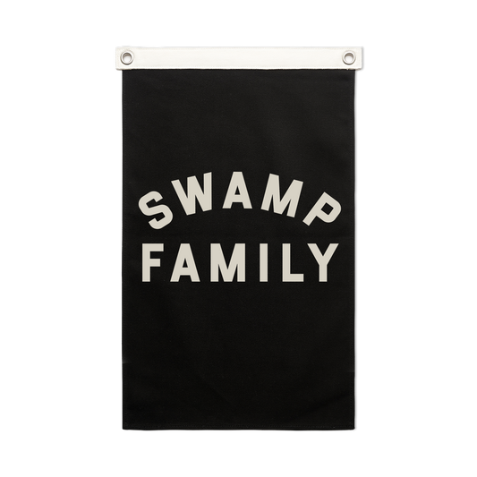 Swamp Family Canvas Flag