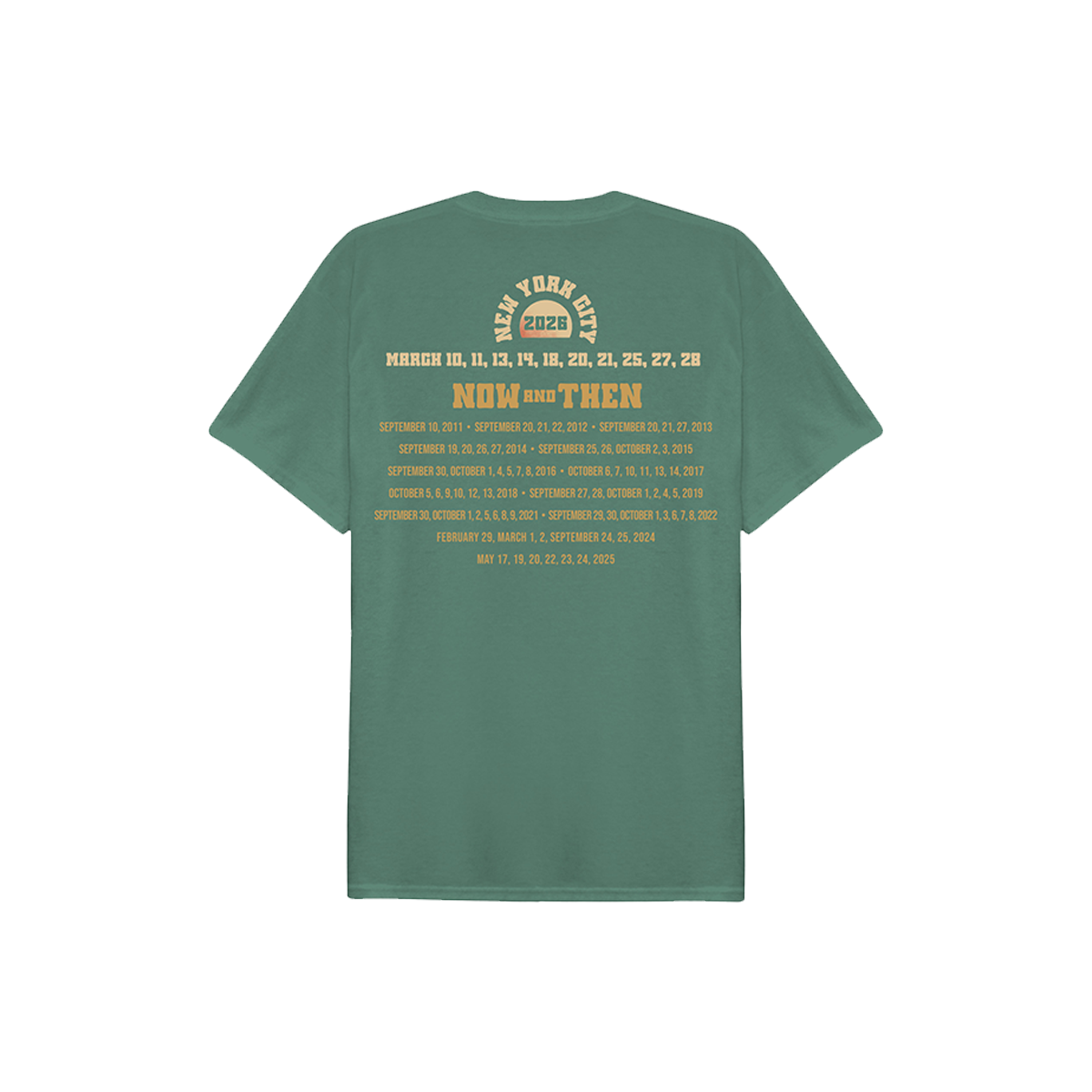 Beacon Theatre Now And Then T-Shirt