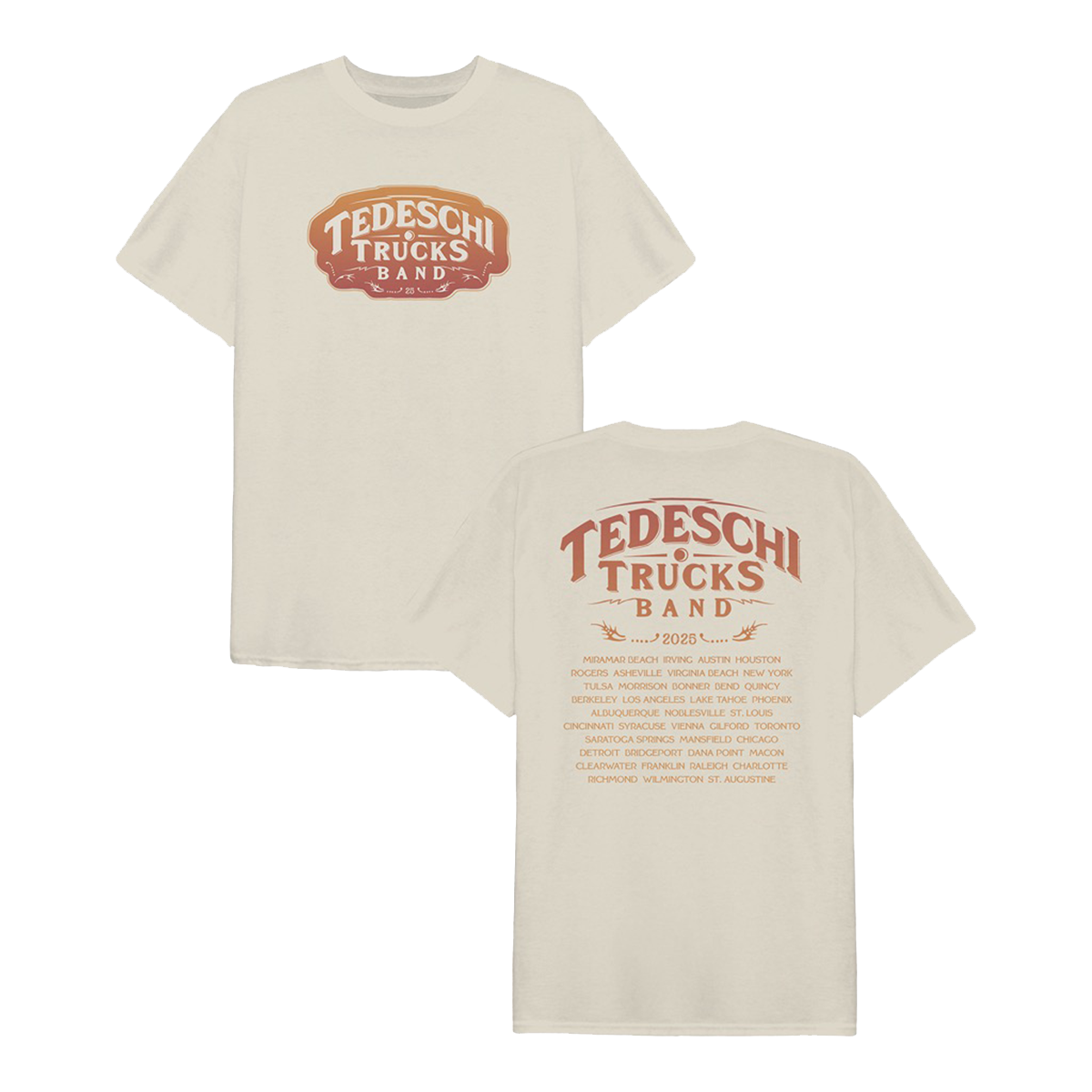 Natural Badge Tour T-Shirt