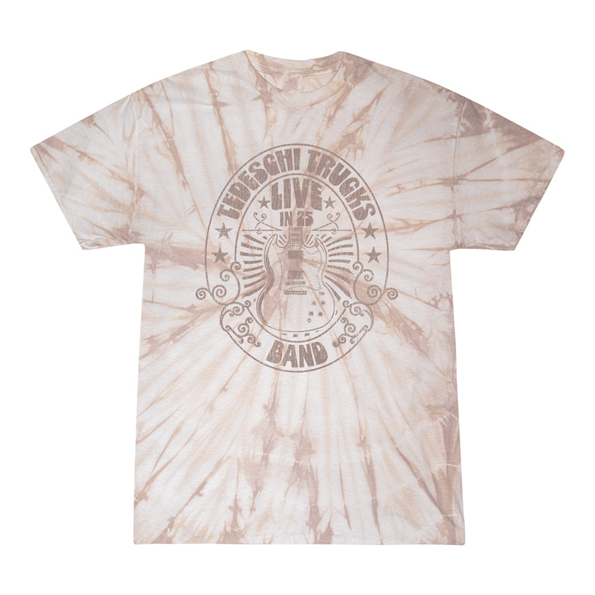 Taupe Spider Tie Dye T-Shirt