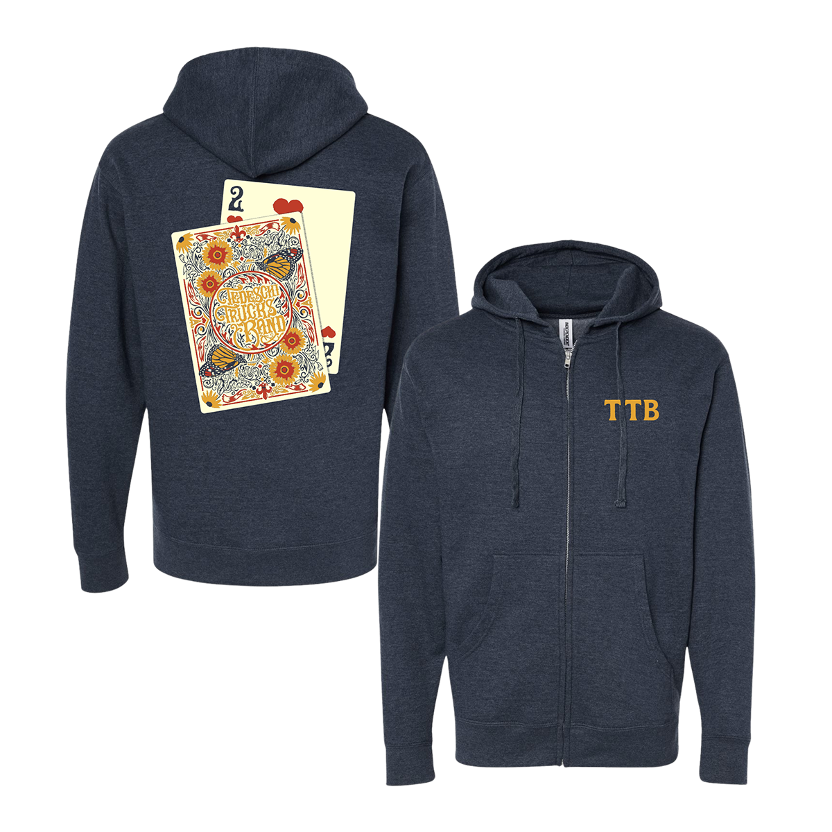 Playing Cards Zip Up Hoodie – Tedeschi Trucks Band MT
