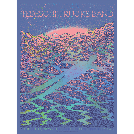 Greek Berkeley Foil Poster