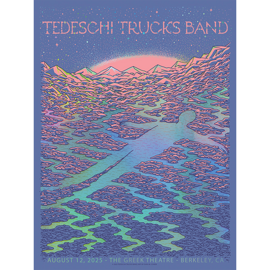 Greek Berkeley Foil Poster