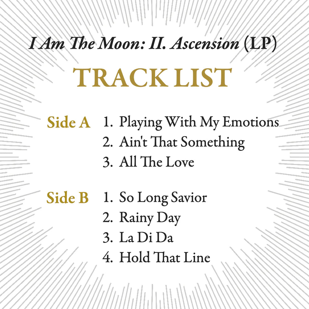 I Am The Moon: II. Ascension - LP Back