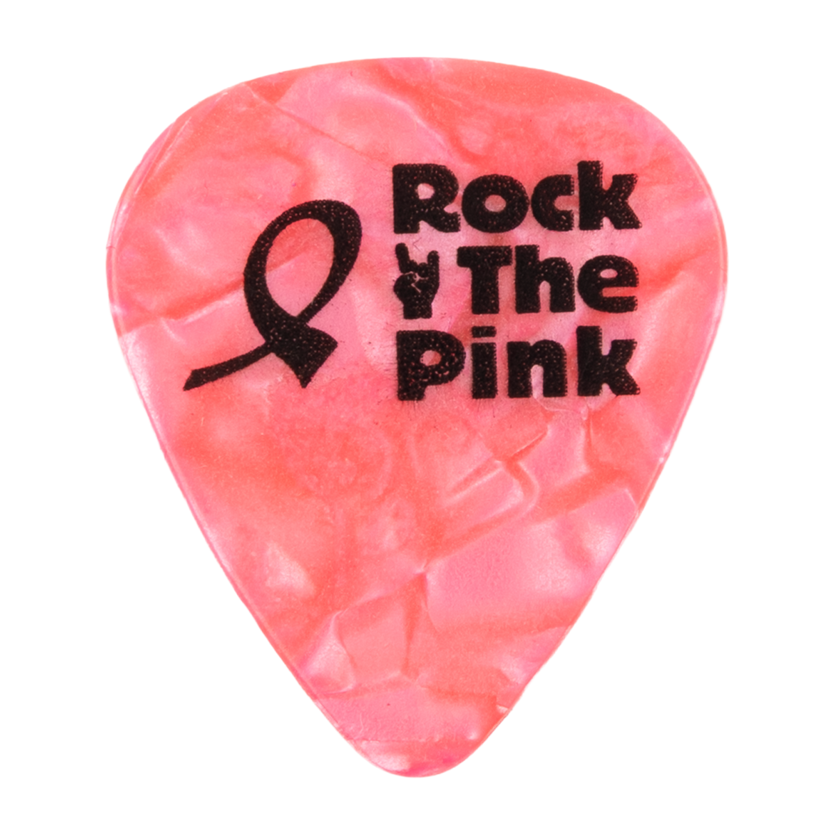 Rock The Pink Guitar Pick