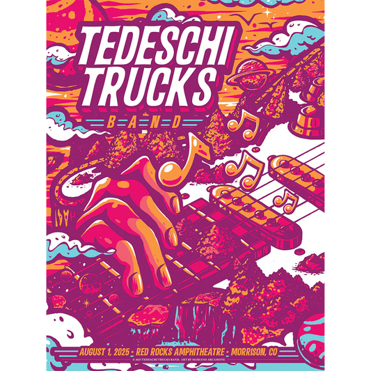 Red Rocks 8/1 Poster