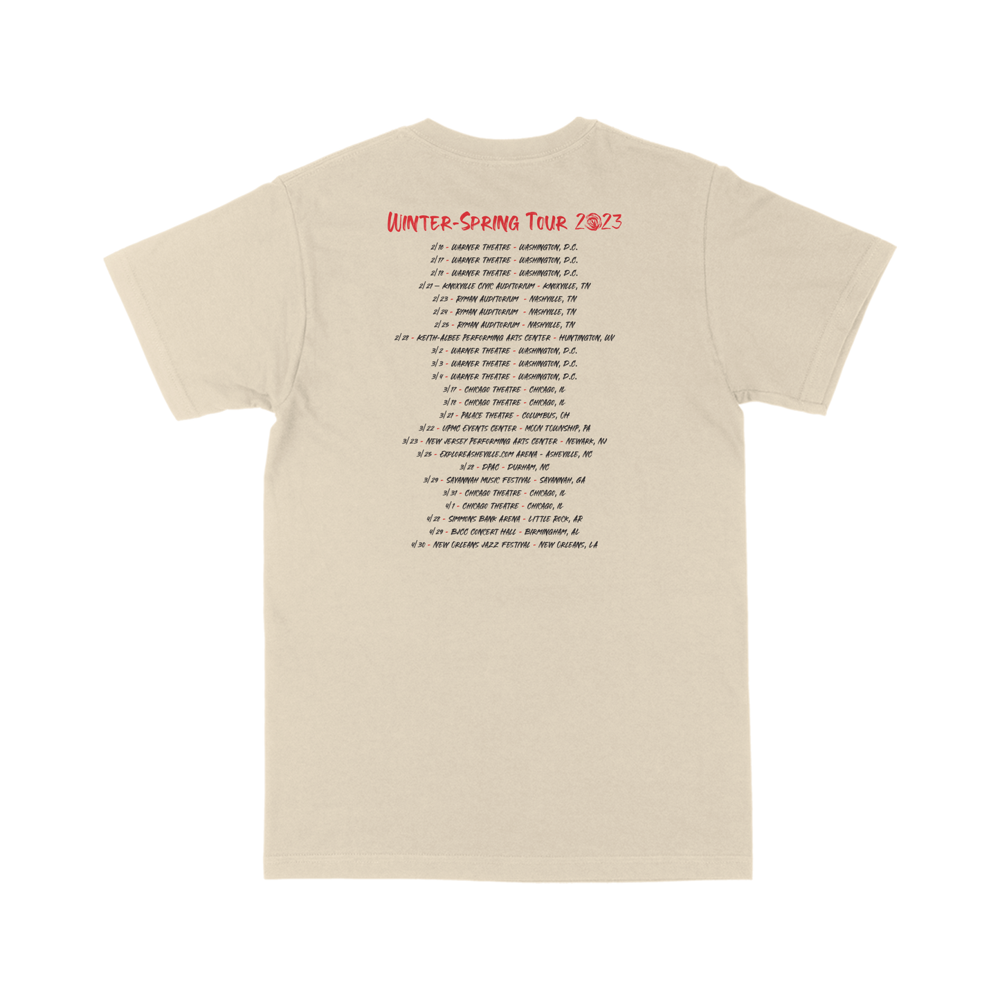 Brushwork Tour T-Shirt