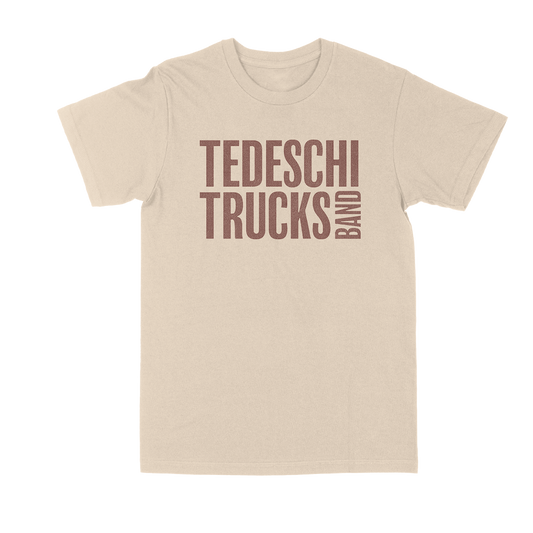 Tan Logo Tee