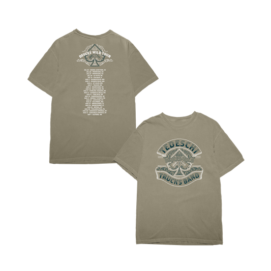 Deuces Wild Spade 2024 Tour T-Shirt - Sandstone