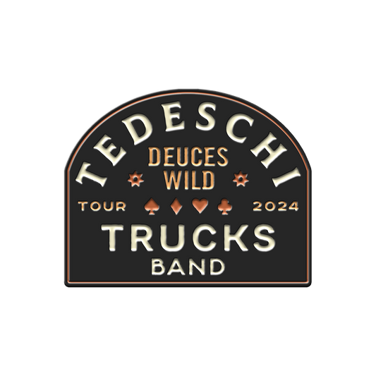 Deuces Wild Logo Enamel Pin