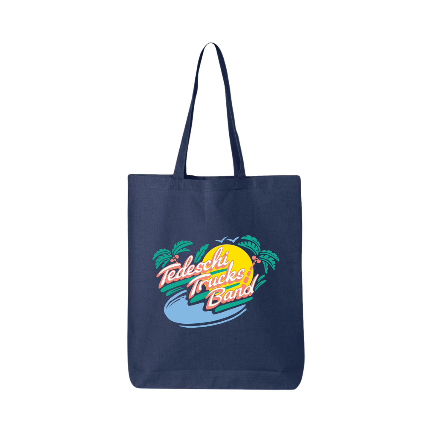 Beach Club Canvas Tote Bag