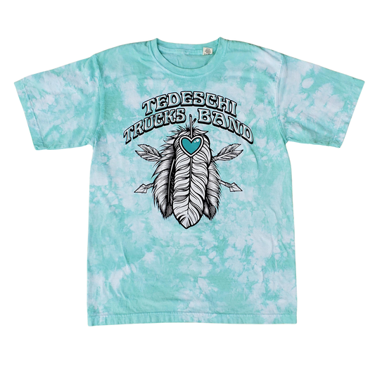 Feather Tie Dye T-shirt