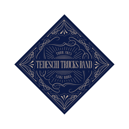 Tour 2025 Bandana - Navy