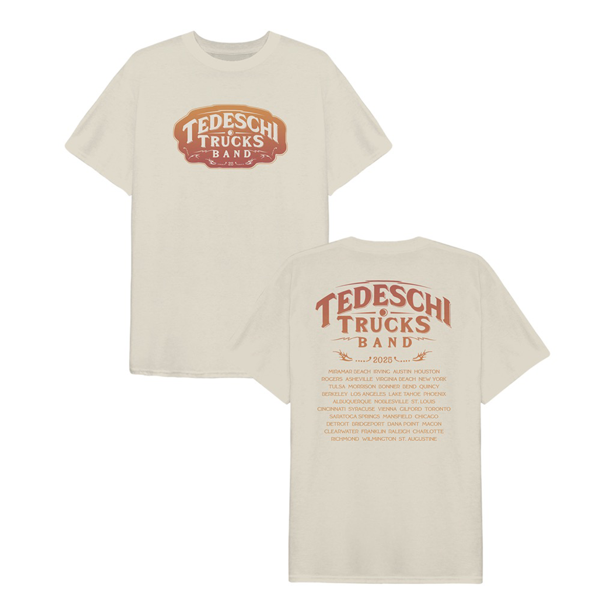 Natural Badge Tour T-Shirt