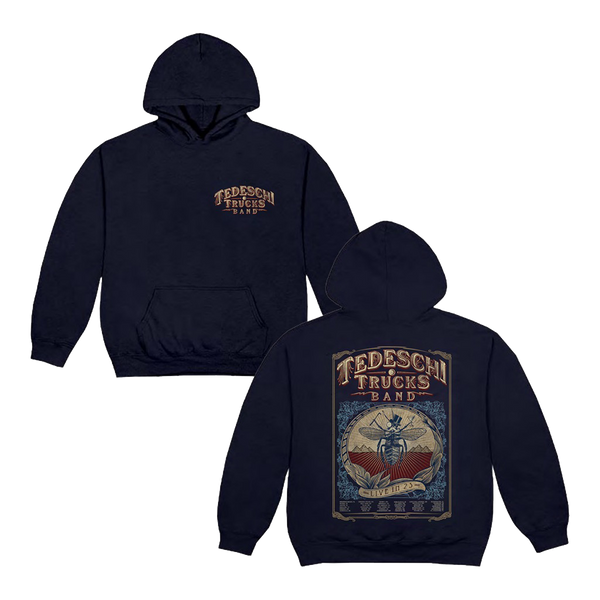 TTB Navy Tour Hoodie – Tedeschi Trucks Band MT