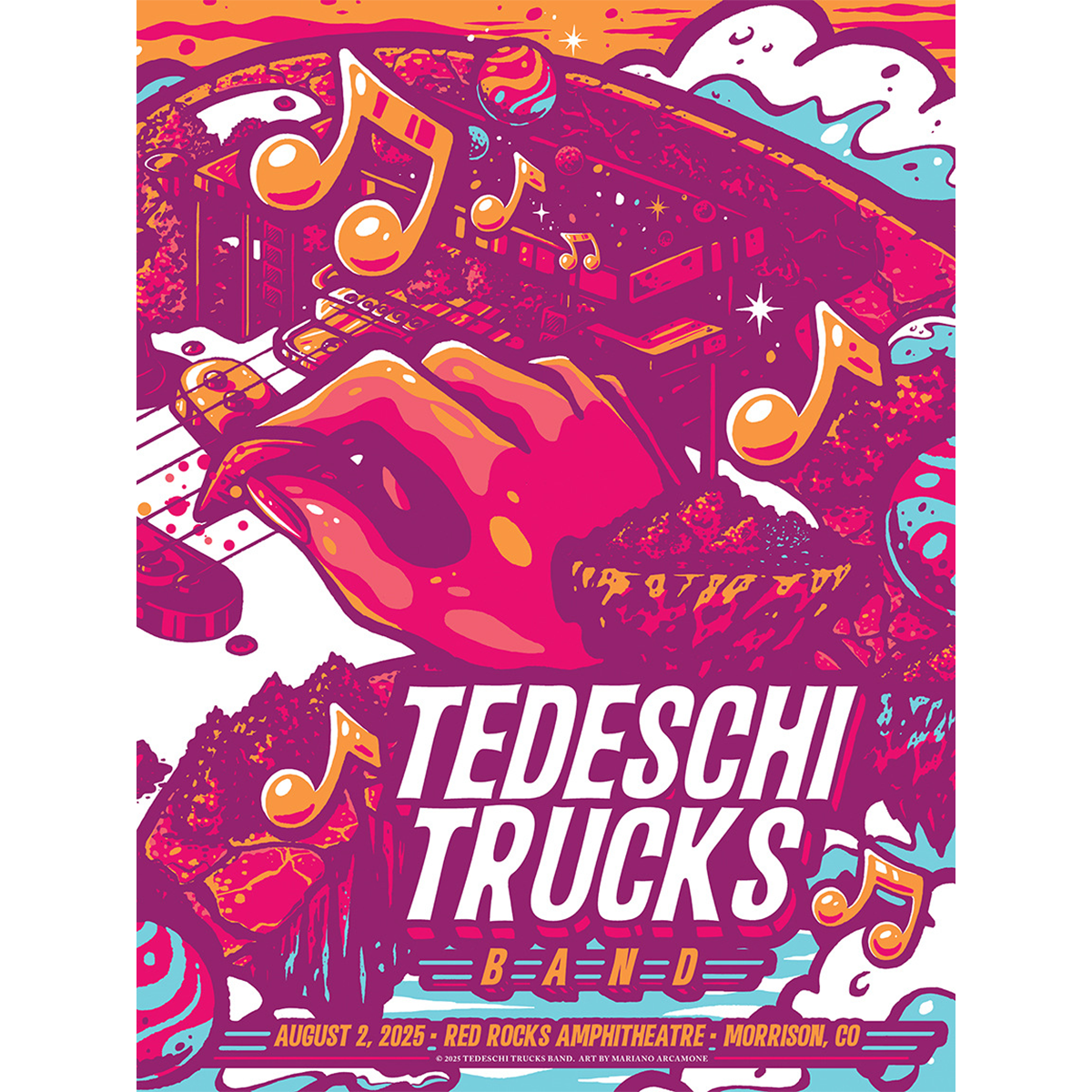 Red Rocks Poster