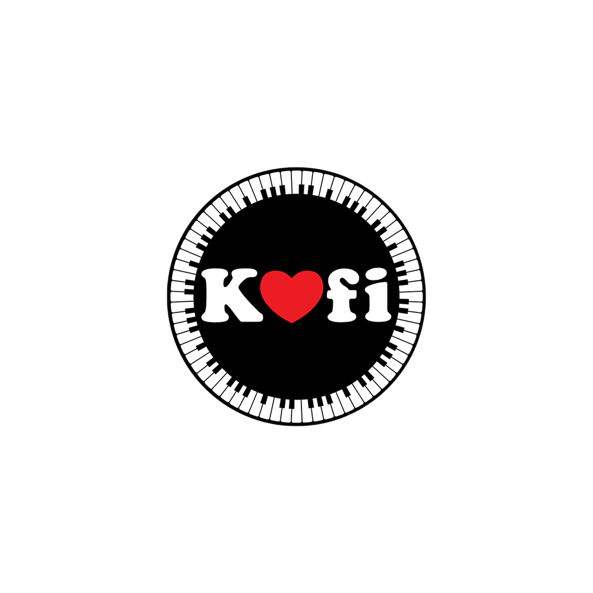 The Kofi Charity Sticker