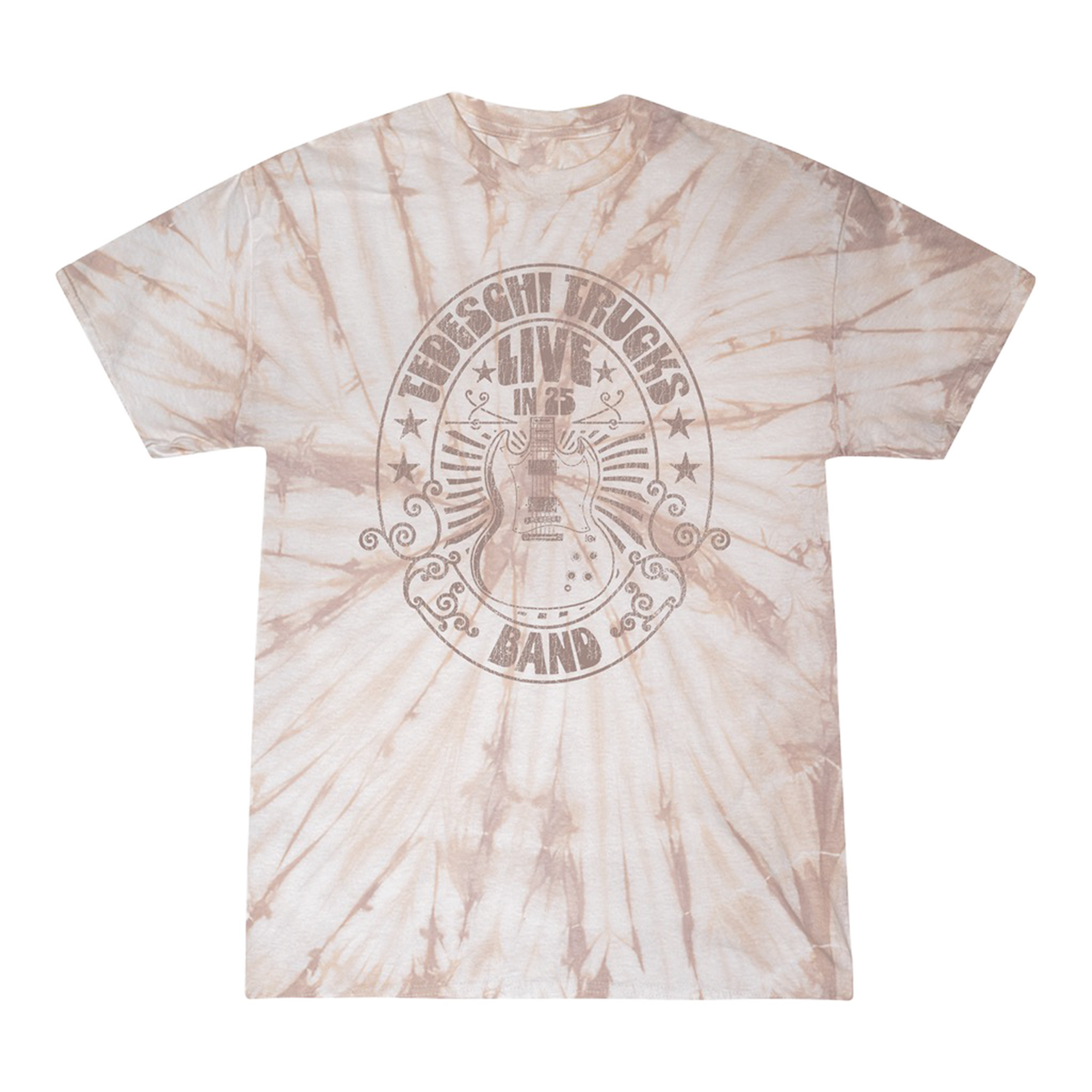 Taupe Spider Tie Dye T-Shirt