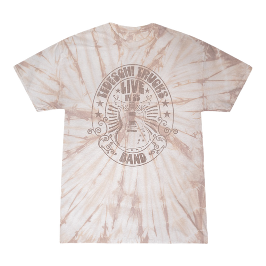 Taupe Spider Tie Dye T-Shirt