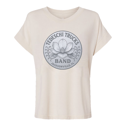 Women’s White Flower T-Shirt