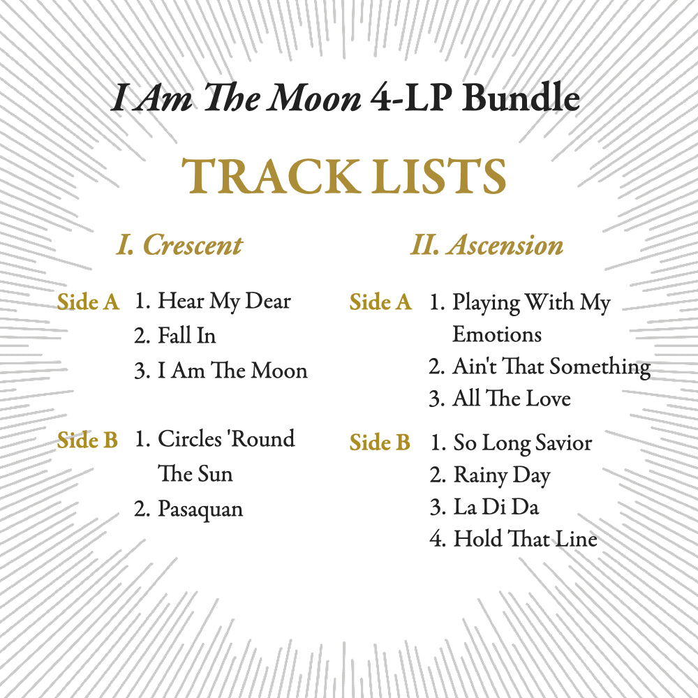 I Am The Moon  4-LP bundle
