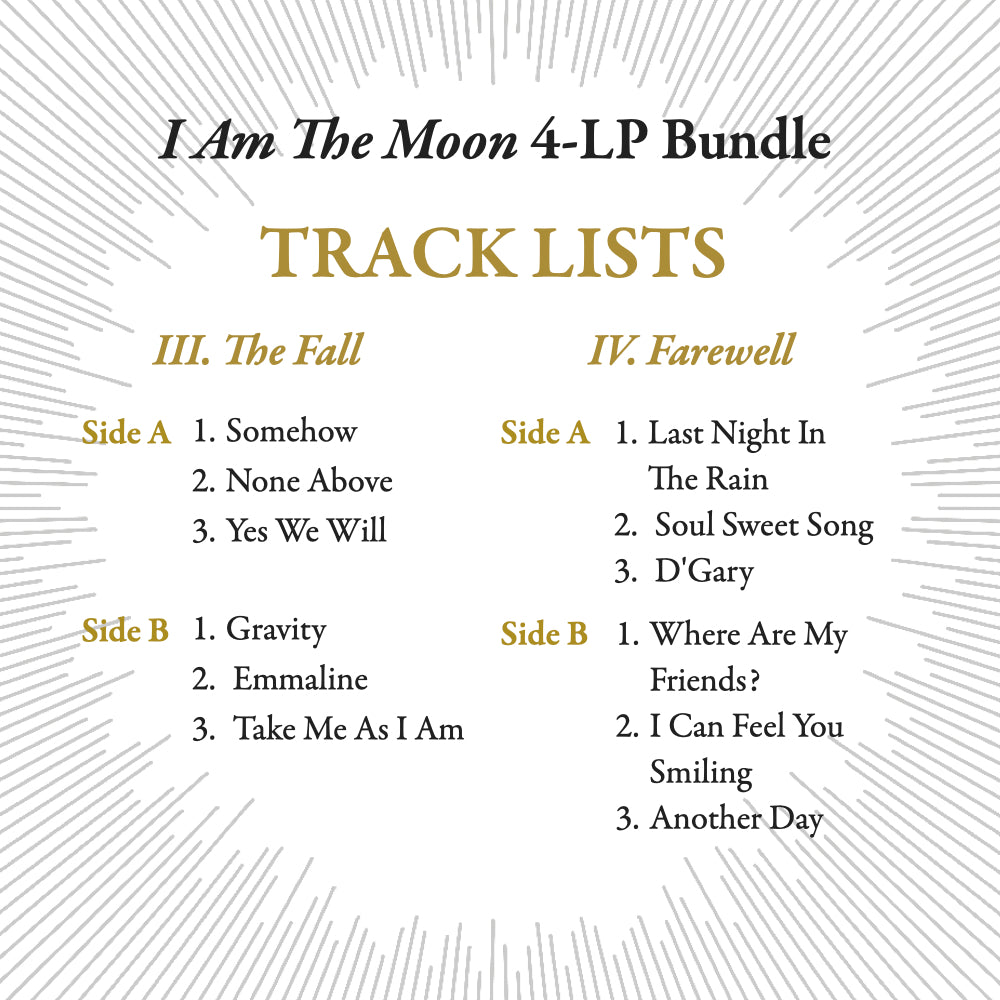 I Am The Moon  4-LP bundle